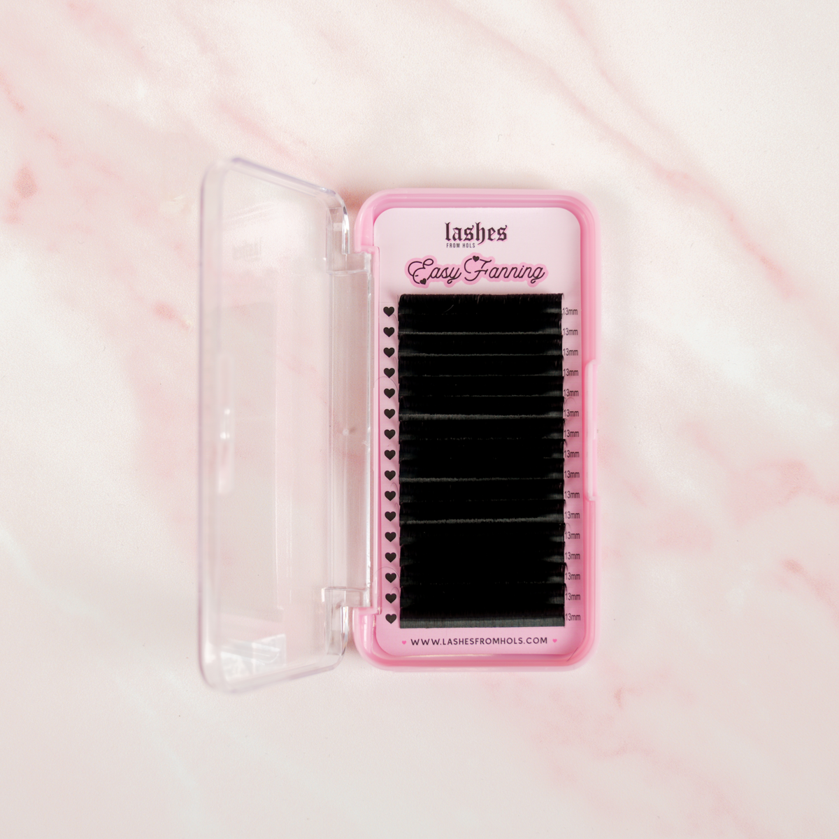 Easy Fanning lash tray, 0.05