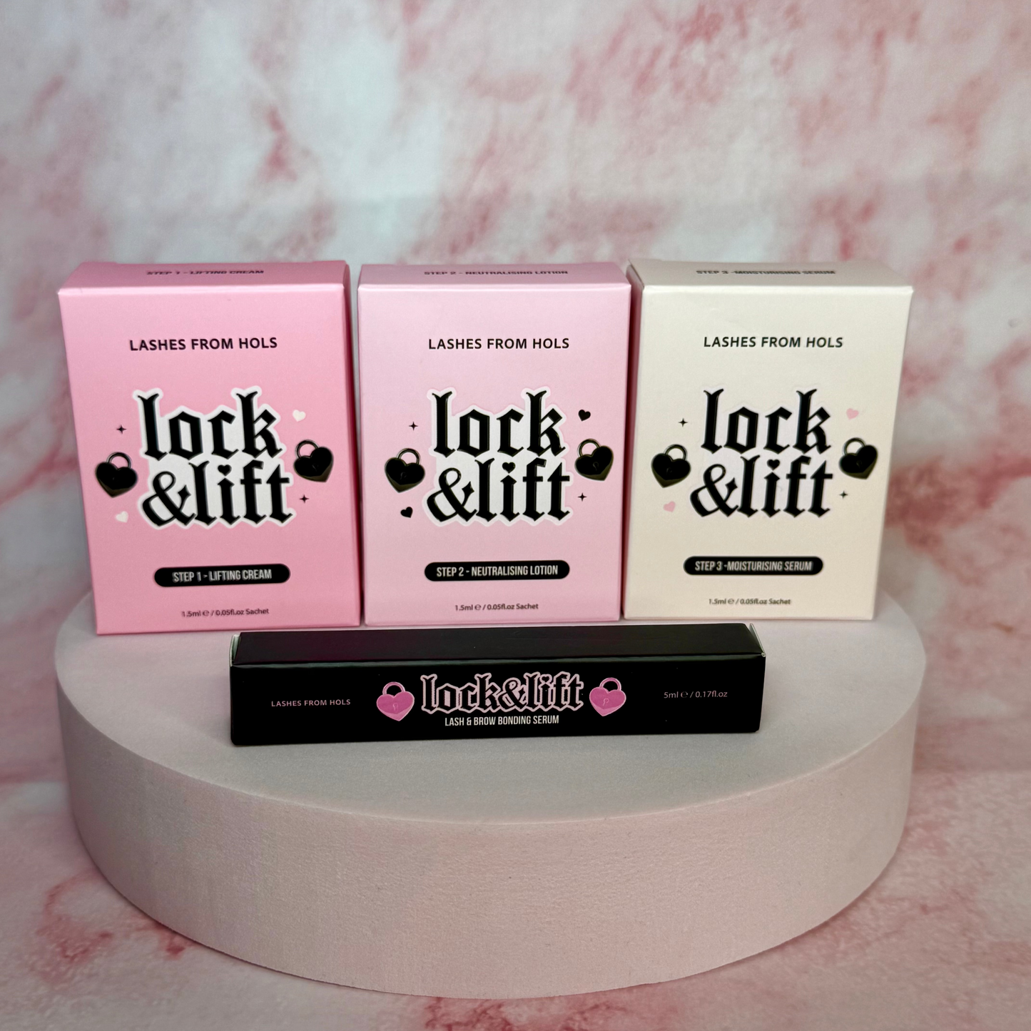 Lock & Lift Bundle (Step 1, 2, 3 & Adhesive)