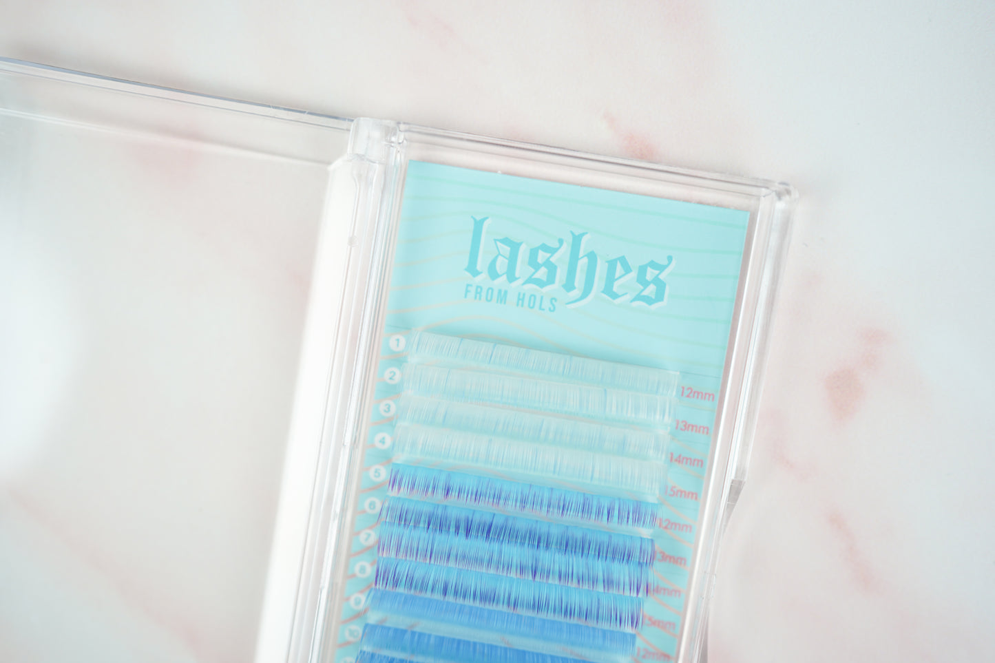 Ombre Colour Lash Trays