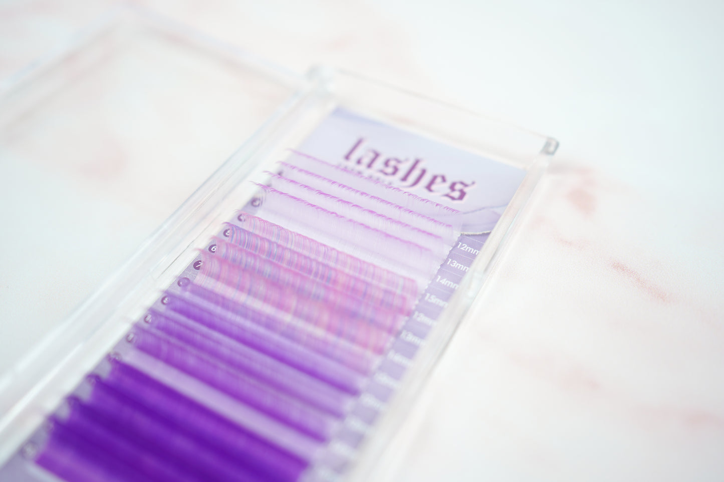 Ombre Colour Lash Trays