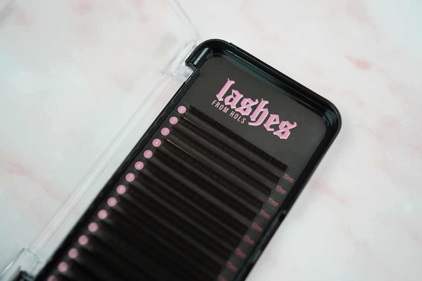 Flat Brown Lashes