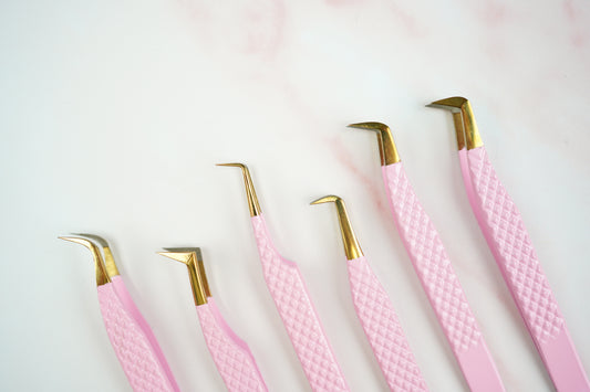 Eyelash Extension Fanning Tweezer