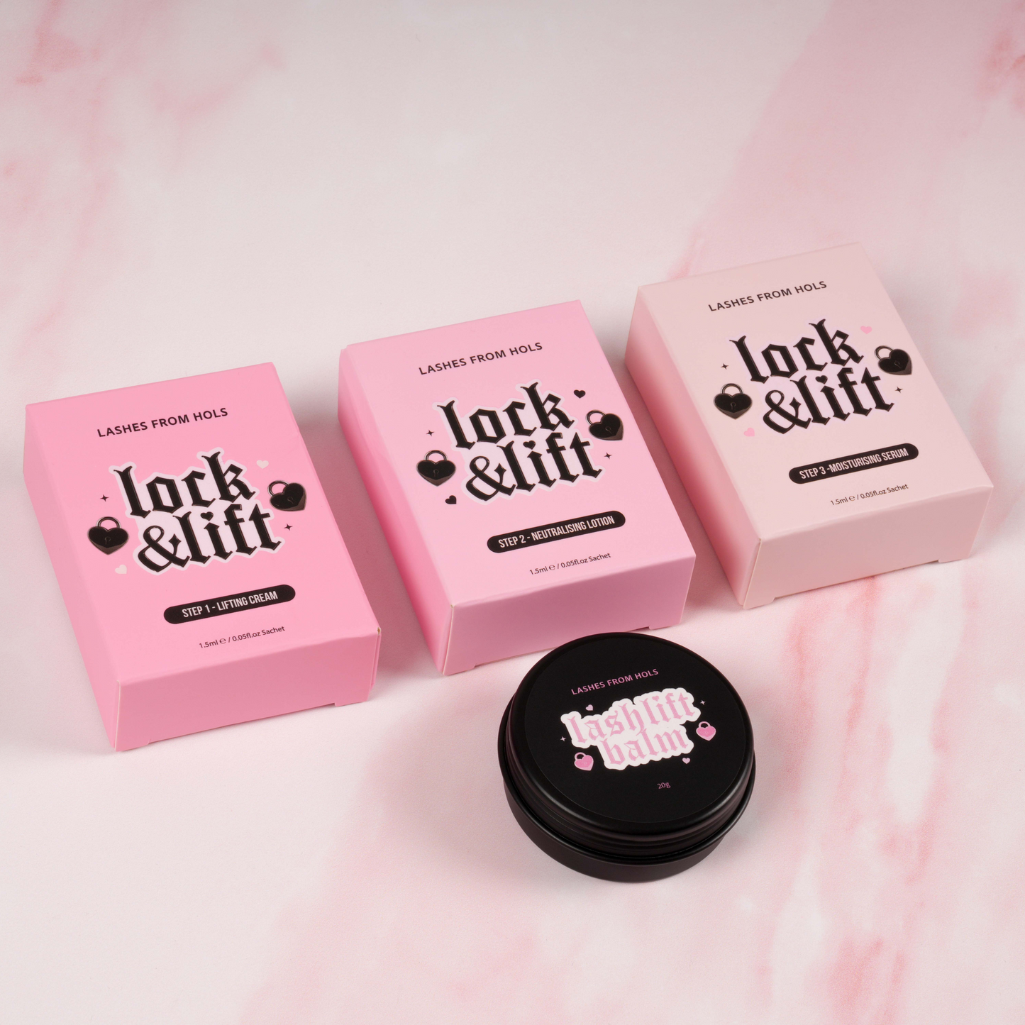 Lock & Lift Bundle (Step 1, 2, 3 & Balm)
