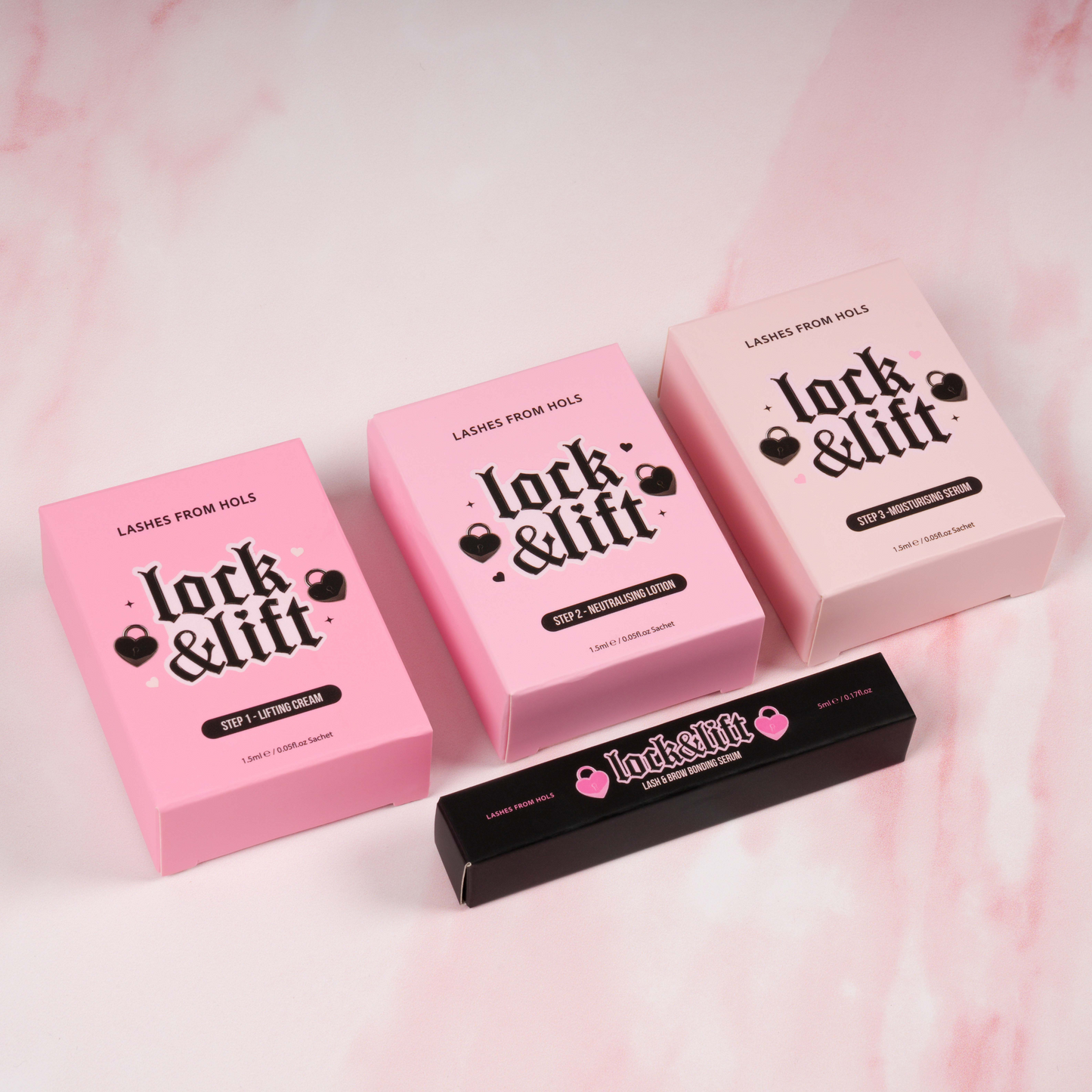 Lock & Lift Bundle (Step 1, 2, 3 & Adhesive)