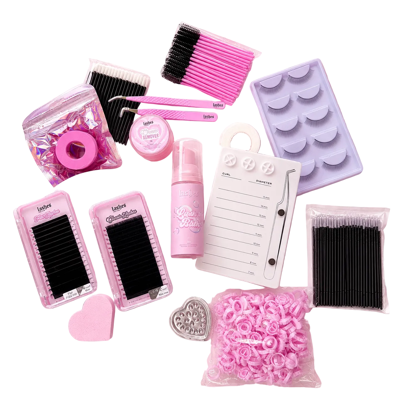 Lash Class Kit Example Classic Beginner Lash Training Kit โ Lashes From Hols