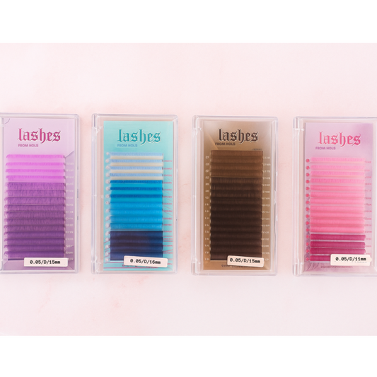 Ombre lash Trays