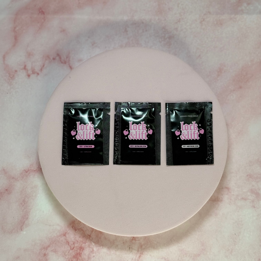 Lock & Lift Lash Lifting Sample Pack (Step 1, 2 &3)