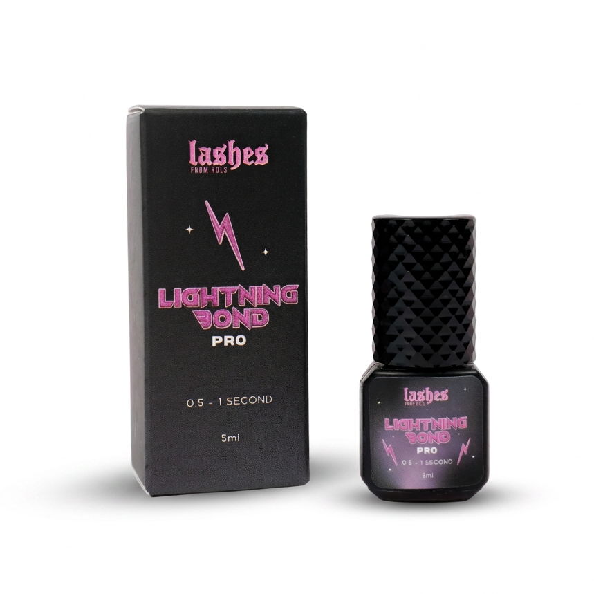 Lightning Bond Pro lash extension adhesive, 5ml bottle