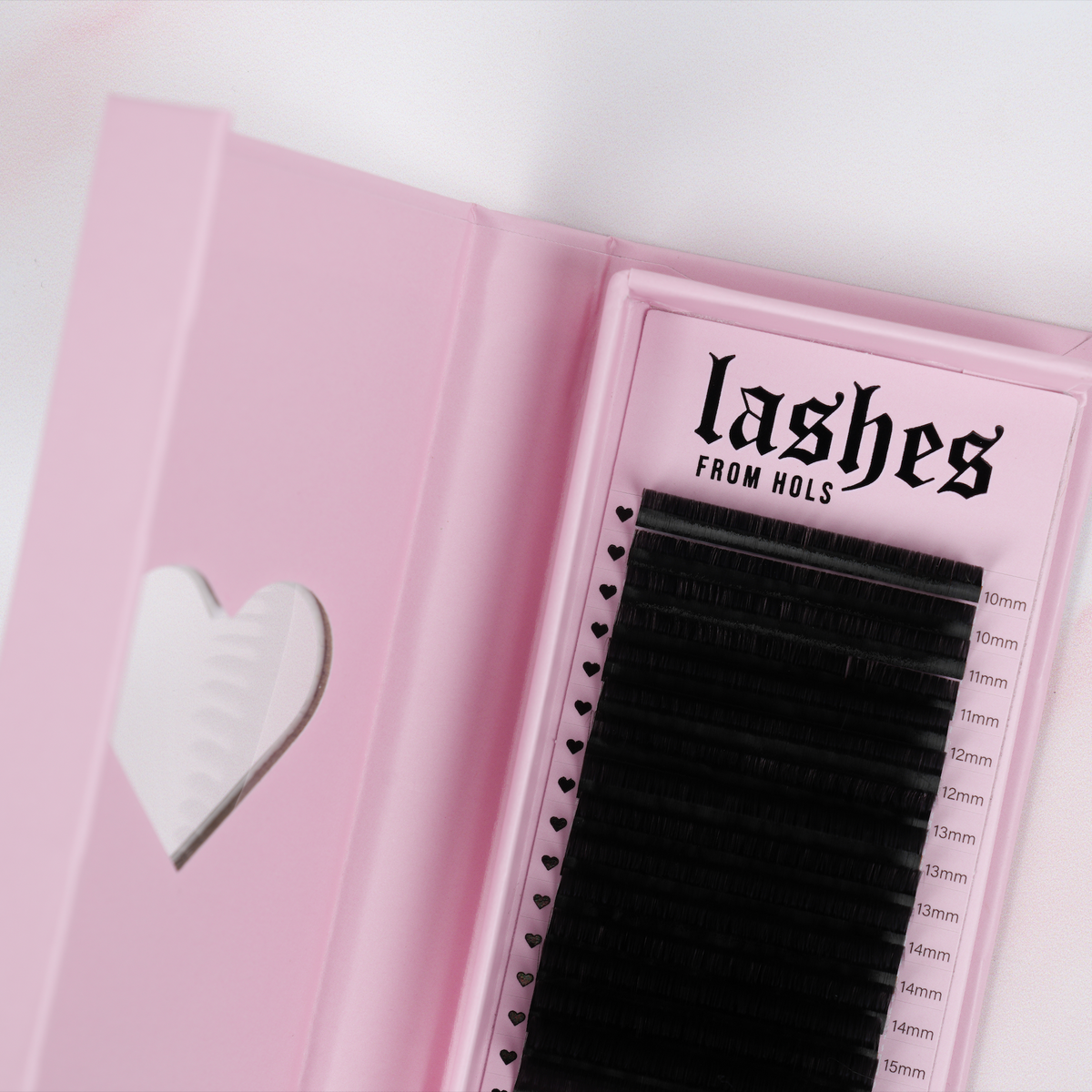 Sable Silk Lash Extensions Open Tray