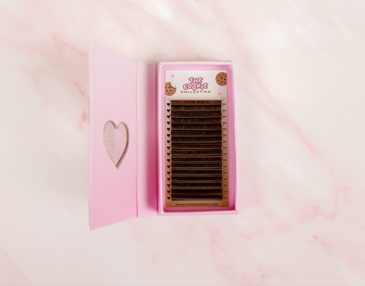Easy Fanning Brown Trays