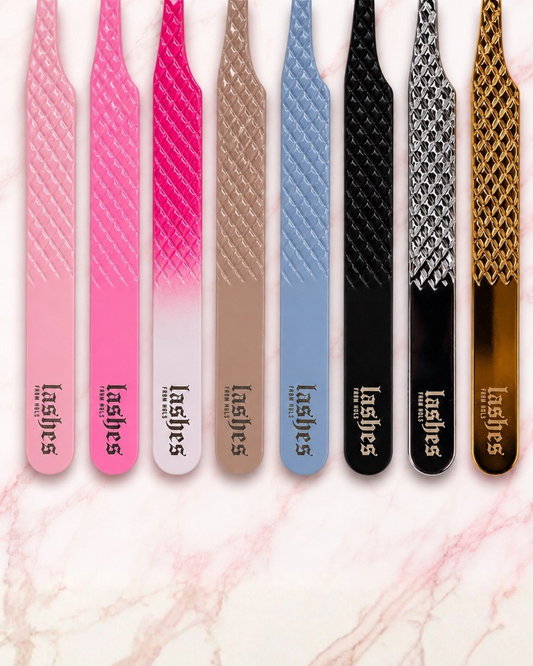 Fan Making Tweezers - Non Fibre Tip