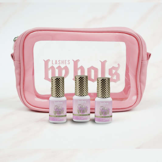 Adhesive Bundle & Cosmetics Bag