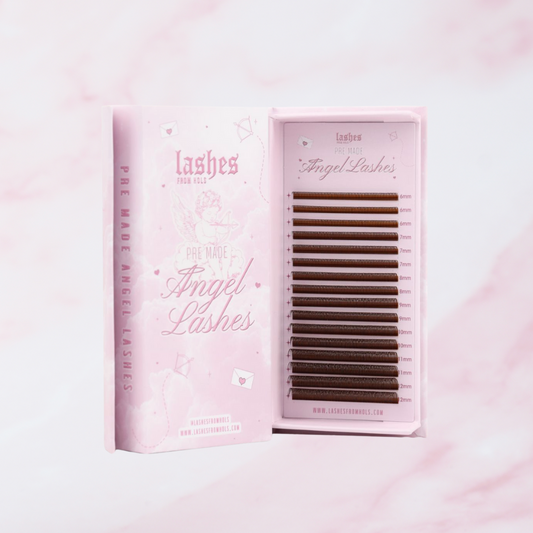 Brown Pre Made Angel Lashes