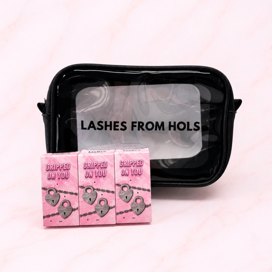 Adhesive Bundle & Cosmetics Bag