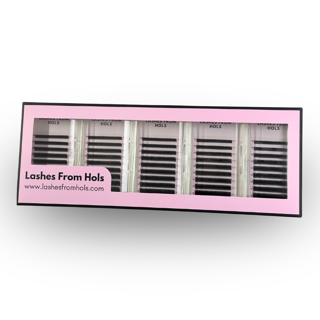 Bundle of 5 cashmere lash trays cashmere