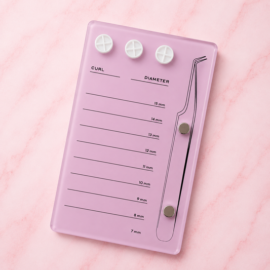 Lash Tile with Tweezer Magnet